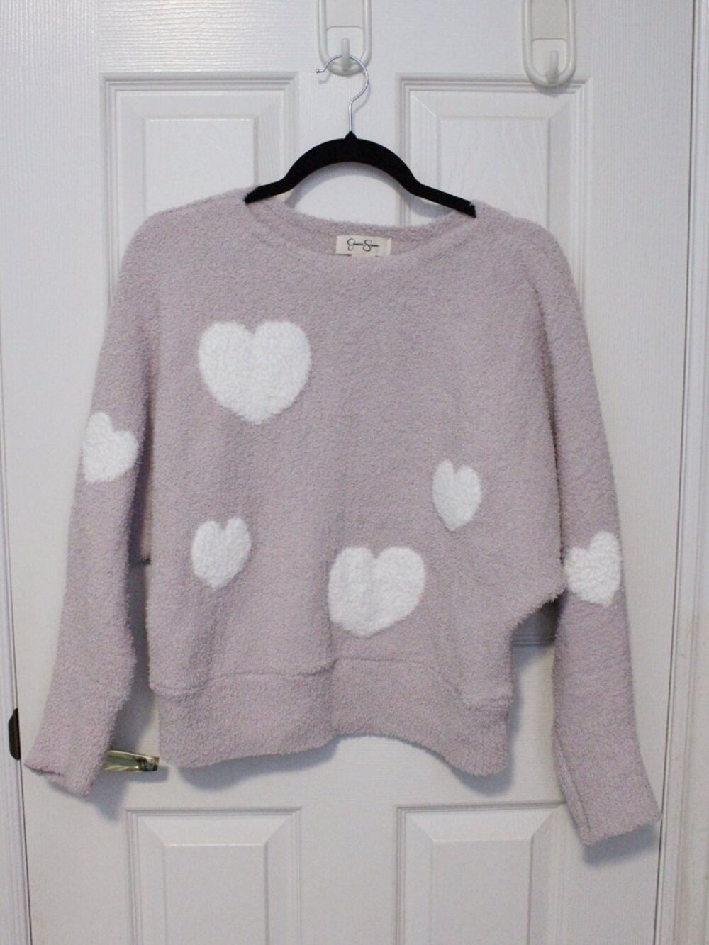 Jessica Simpson Plush Soft Bat Wing Sweater